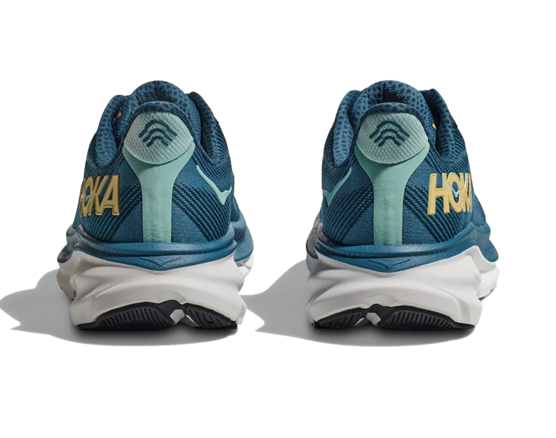  Hoka One One Men's Clifton 9 Running Shoes Midnight Ocean/Bluesteel-3